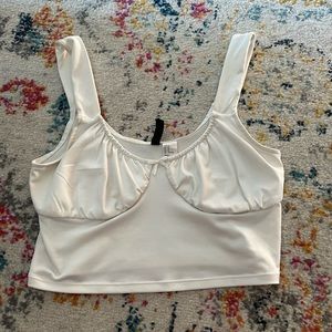 H&M white tank top